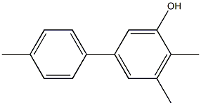 2,3-Dimethyl-5-(4-methylphenyl)phenol Structure