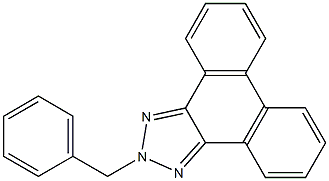 2-Benzyl-2H-phenanthro[9,10-d]triazole 구조식 이미지