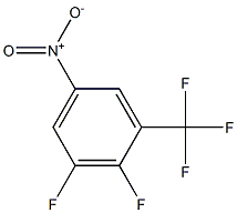 1-(Trifluoromethyl)-2,3-difluoro-5-nitrobenzene Structure