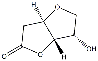 (1S,5R,8S)-8-Hydroxy-2,6-dioxabicyclo[3.3.0]octan-3-one 구조식 이미지