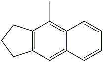 2,3-Dihydro-4-methyl-1H-benz[f]indene Structure