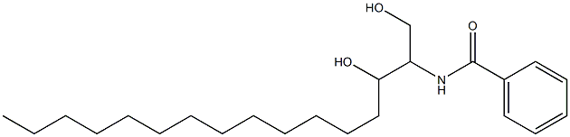 N-(1,3-Dihydroxyhexadecan-2-yl)benzamide 구조식 이미지