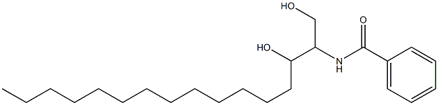 N-(1,3-Dihydroxyhexadecan-2-yl)benzamide Structure