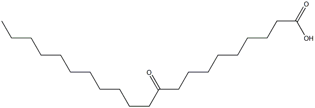 10-Oxohenicosanoic acid 구조식 이미지