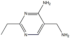 4-Amino-2-ethyl-5-pyrimidinemethanamine Structure