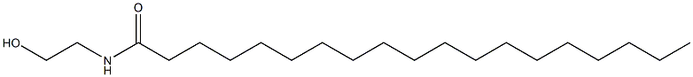 N-(2-Hydroxyethyl)nonadecanamide 구조식 이미지