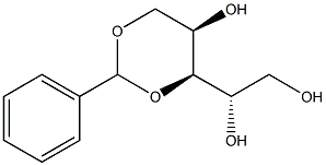 3-O,5-O-Benzylidene-D-xylitol 구조식 이미지