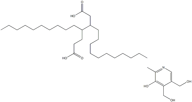 Pyridoxine-3,4'-ditetradecanoate Structure