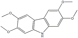 2,3,6,7-Tetramethoxy-9H-carbazole 구조식 이미지