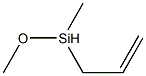 Methoxy(methyl)(2-propenyl)silane Structure