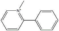 1-Methyl-2-phenylpyridinium 구조식 이미지