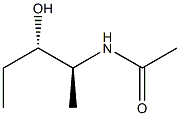 (2S,3S)-2-Acetylamino-3-pentanol 구조식 이미지