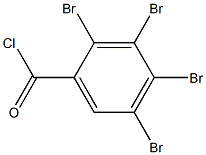 2,3,4,5-Tetrabromobenzoic acid chloride Structure