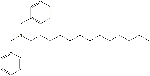 Tridecyldibenzylamine 구조식 이미지