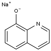 Sodium quinoline-8-olate 구조식 이미지