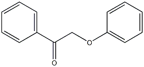 1-Phenyl-2-phenoxyethanone 구조식 이미지