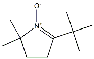 2-tert-Butyl-5,5-dimethyl-1-pyrroline 1-oxide Structure