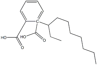 (-)-Phthalic acid hydrogen 1-[(R)-1-ethyloctyl] ester Structure