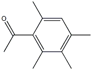 2',4',5',6'-Tetramethylacetophenone 구조식 이미지
