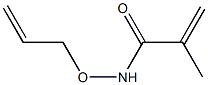 N-(2-Propenyloxy)methacrylamide Structure