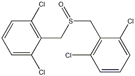 2,6-Dichlorophenyl(methyl) sulfoxide Structure