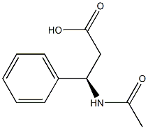 (R)-3-(Acetylamino)-3-phenylpropionic acid Structure