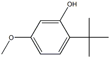 2-tert-Butyl-5-methoxyphenol 구조식 이미지