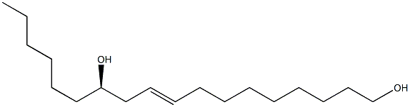 [E,R,(+)]-9-Octadecene-1,12-diol Structure