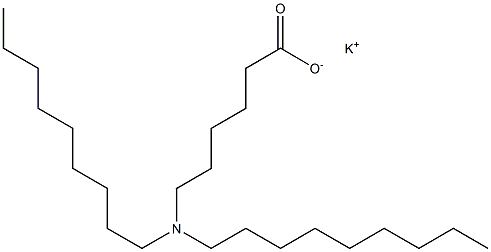 6-(Dinonylamino)hexanoic acid potassium salt Structure