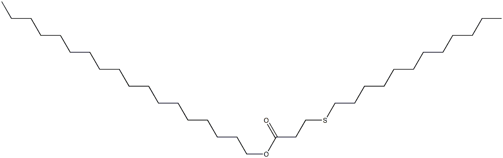 3-(Dodecylthio)propionic acid octadecyl ester Structure