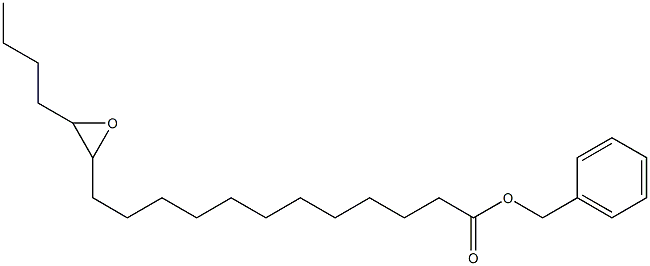 13,14-Epoxystearic acid benzyl ester 구조식 이미지