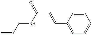 N-Allyl-trans-cinnamamide 구조식 이미지