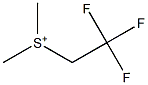 Dimethyl(2,2,2-trifluoroethyl)sulfonium Structure