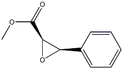 (2R,3R)-3-Phenyloxirane-2-carboxylic acid methyl ester Structure