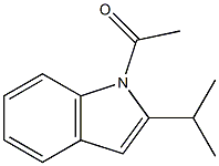 1-Acetyl-2-isopropyl-1H-indole 구조식 이미지