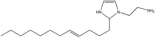 1-(2-Aminoethyl)-2-(4-dodecenyl)-4-imidazoline Structure