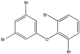 2,6-Dibromophenyl 3,5-dibromophenyl ether Structure