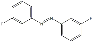 3,3'-Difluoroazobenzene Structure
