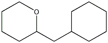 2-(Cyclohexylmethyl)tetrahydro-2H-pyran 구조식 이미지