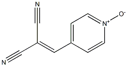 4-(2,2-Dicyanoethenyl)pyridine-1-oxide 구조식 이미지