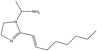 1-(1-Aminoethyl)-2-(1-octenyl)-2-imidazoline Structure