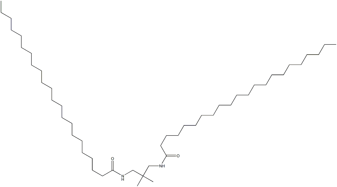 N,N'-(2,2-Dimethyl-1,3-propanediyl)bis(docosanamide) 구조식 이미지