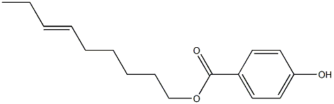 4-Hydroxybenzoic acid 6-nonenyl ester Structure