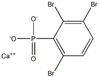 2,3,6-Tribromophenylphosphonic acid calcium salt Structure