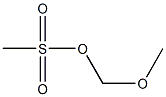 Methanesulfonic acid methoxymethyl ester Structure