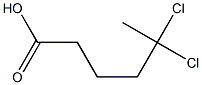 5,5-Dichlorohexanoic acid Structure