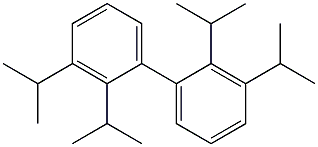 2,3,2',3'-Tetraisopropyl-1,1'-biphenyl 구조식 이미지