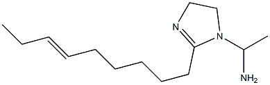 1-(1-Aminoethyl)-2-(6-nonenyl)-2-imidazoline 구조식 이미지