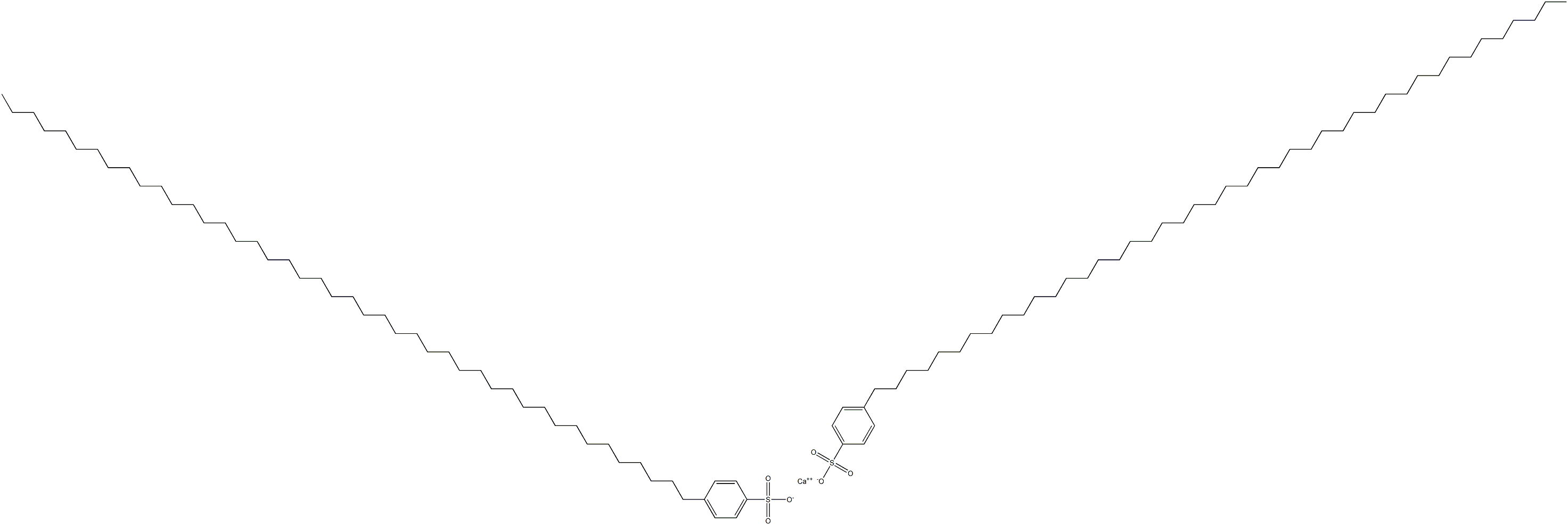Bis[4-(tetratetracontan-1-yl)benzenesulfonic acid]calcium salt 구조식 이미지
