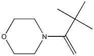 4-(1-Methylene-2,2-dimethylpropyl)morpholine Structure